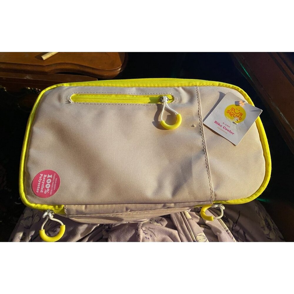 Sun Squad Insulated Bike Cooler | Bicycle Handlebar Cooler Bag | New With Tags